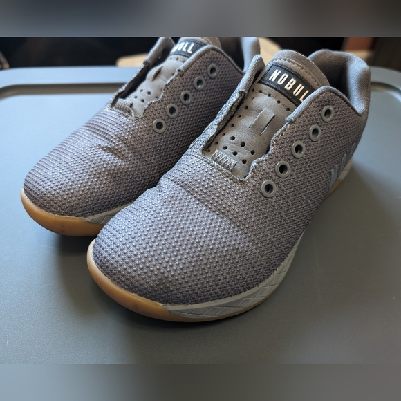 NOBULL Workout Shoes W6.5/M5 Grey/Gum - Picture 3 of 7